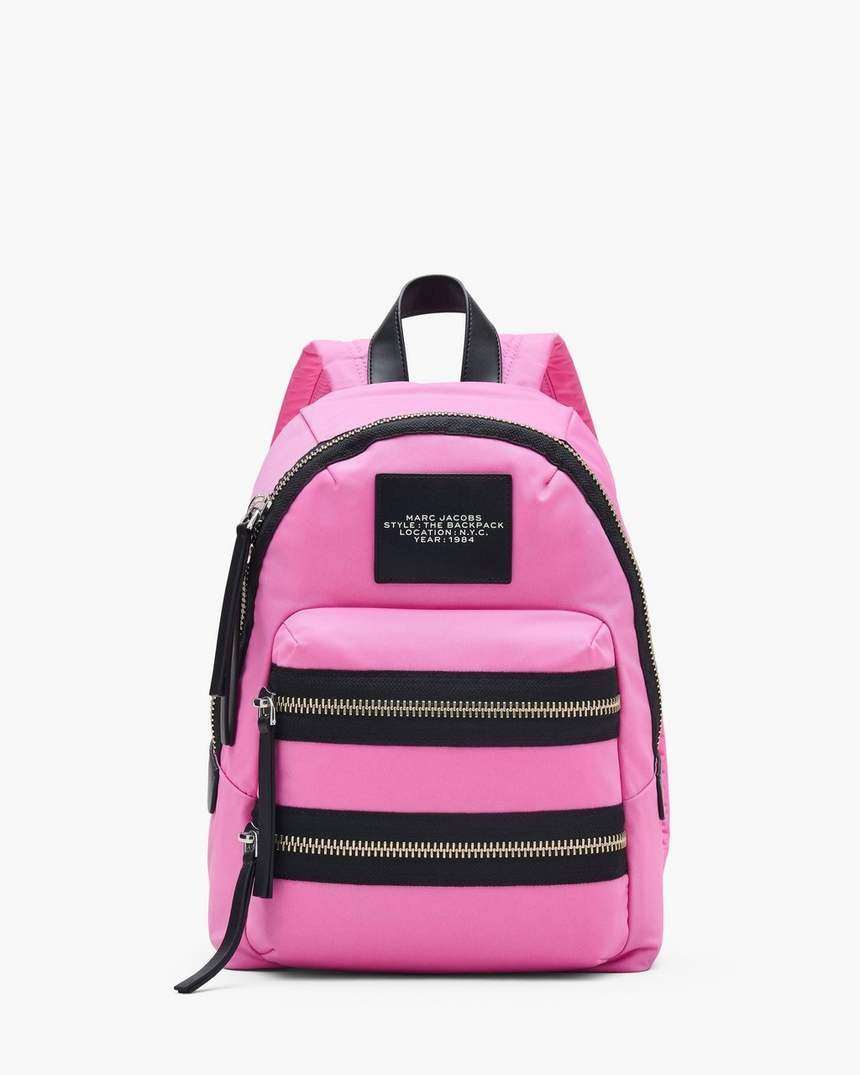 mochila média de nylon para motociclista