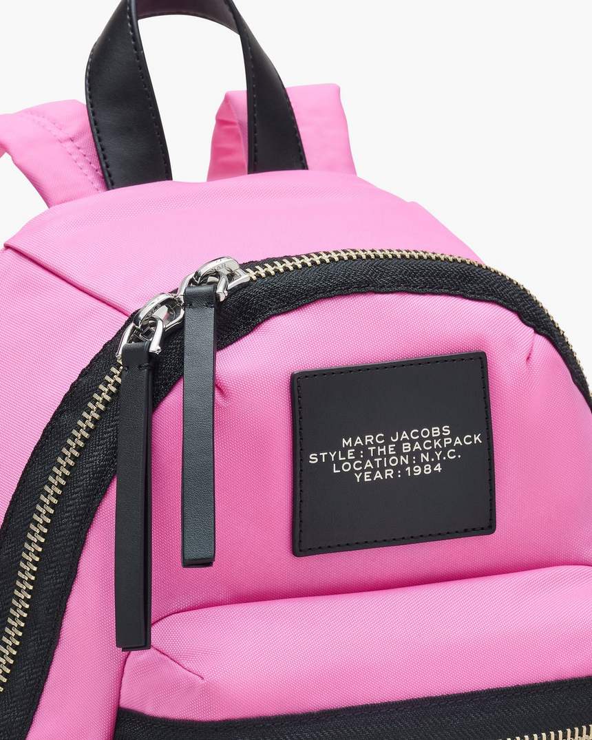 mochila média de nylon para motociclista