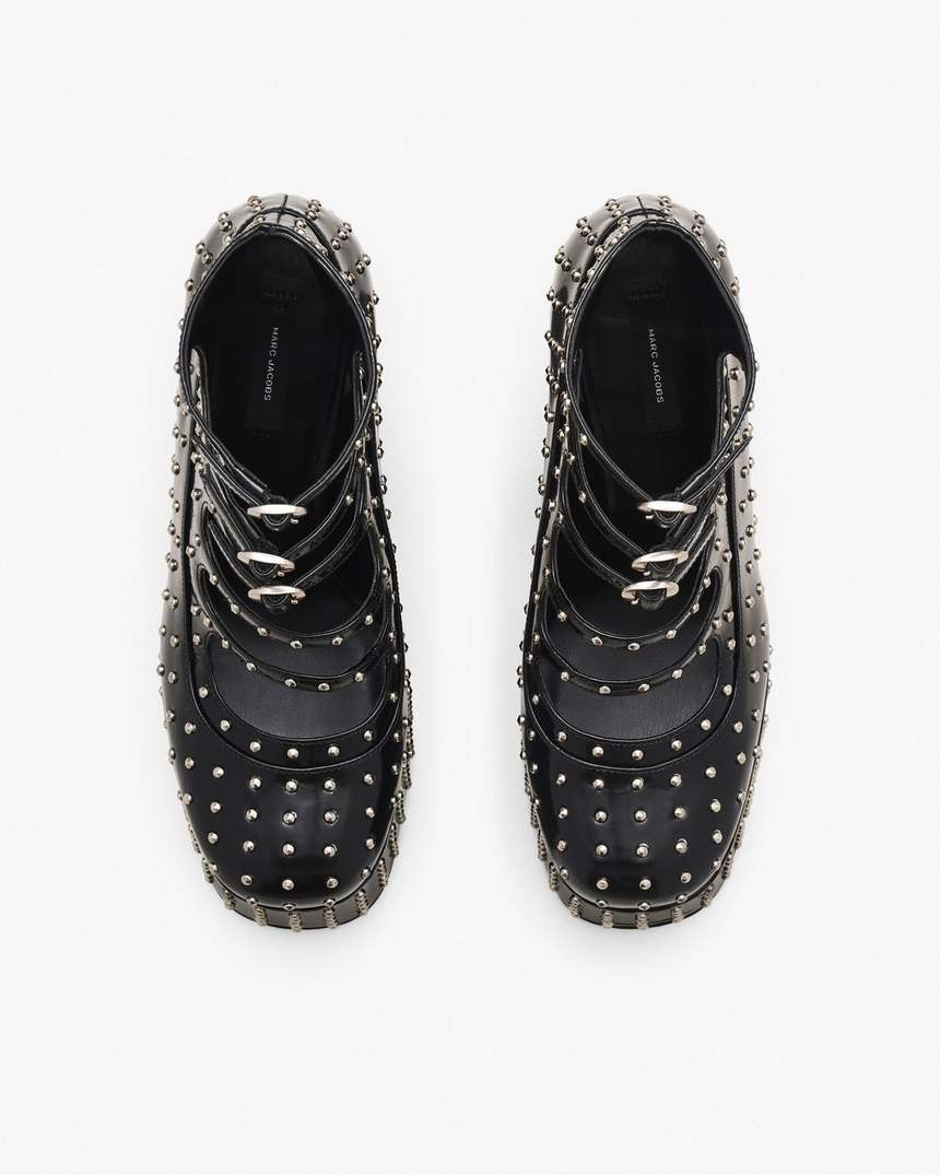 bota de cano curto glam studs kiki