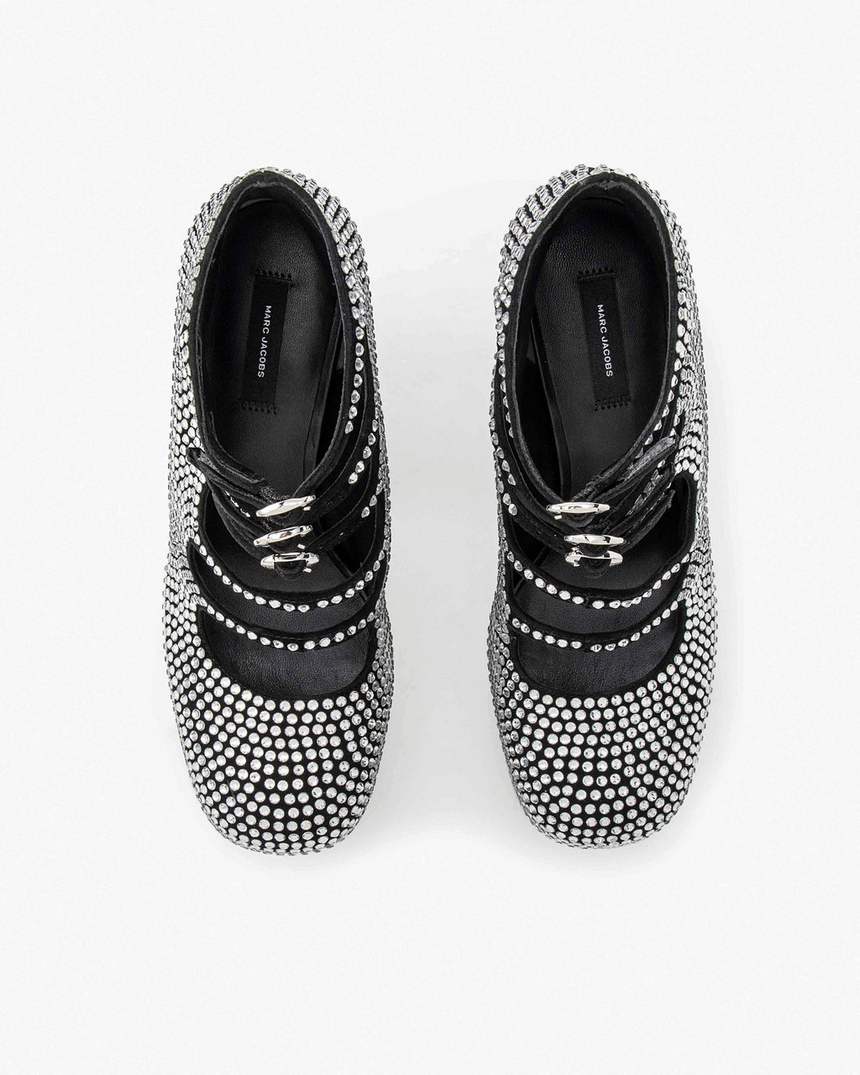 bota de cano curto kiki com strass