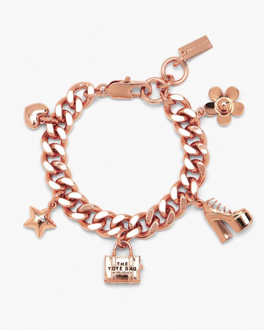 pulseira mini icon charm marc jacobs