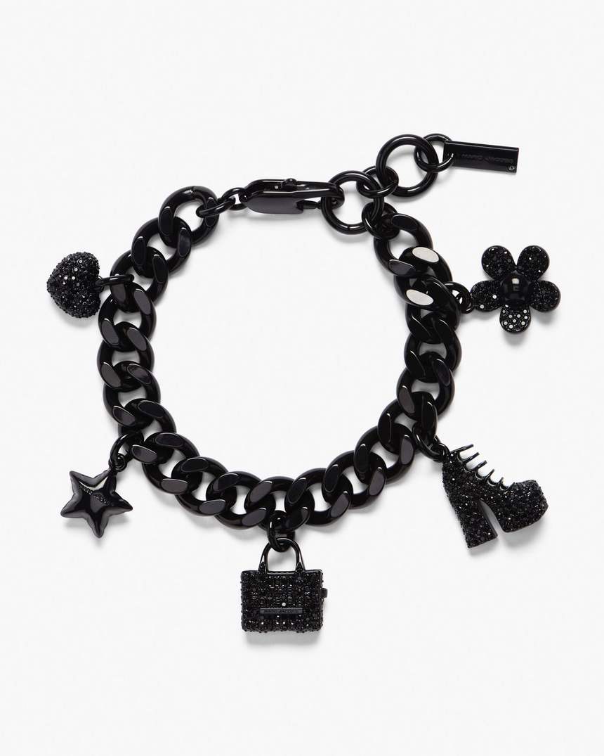 pulseira com pingentes pave mini icon