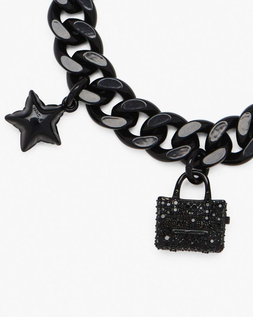 pulseira com pingentes pave mini icon