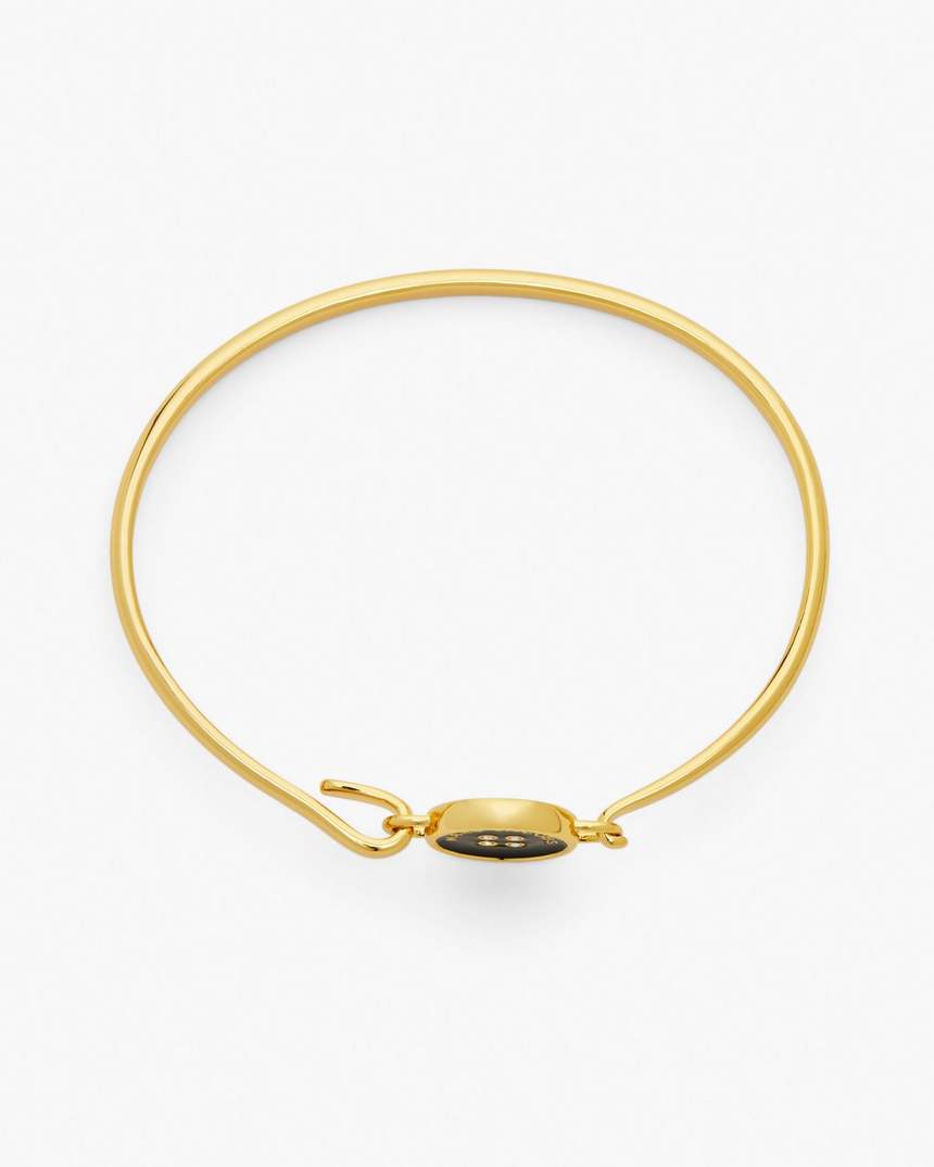 pulseira com dobradiça de botão
