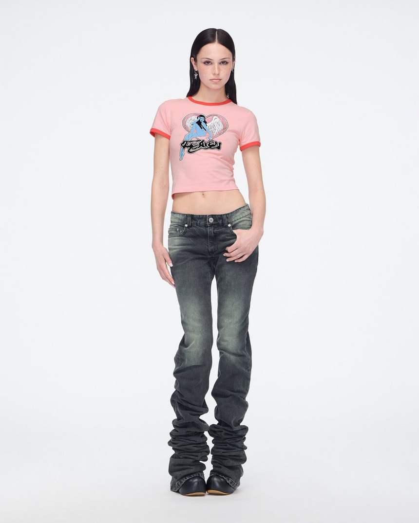 camiseta infantil anjo diabólico