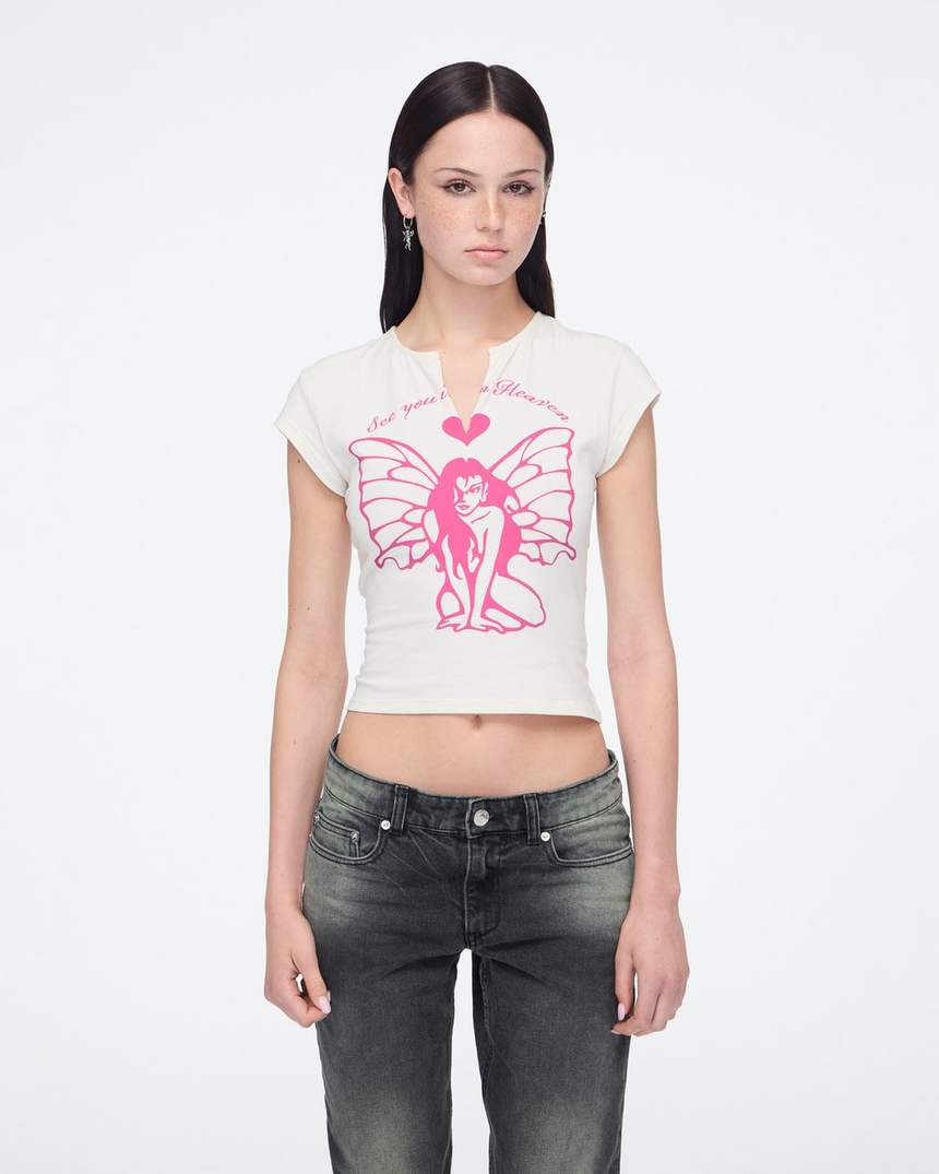 camiseta rock angel slash