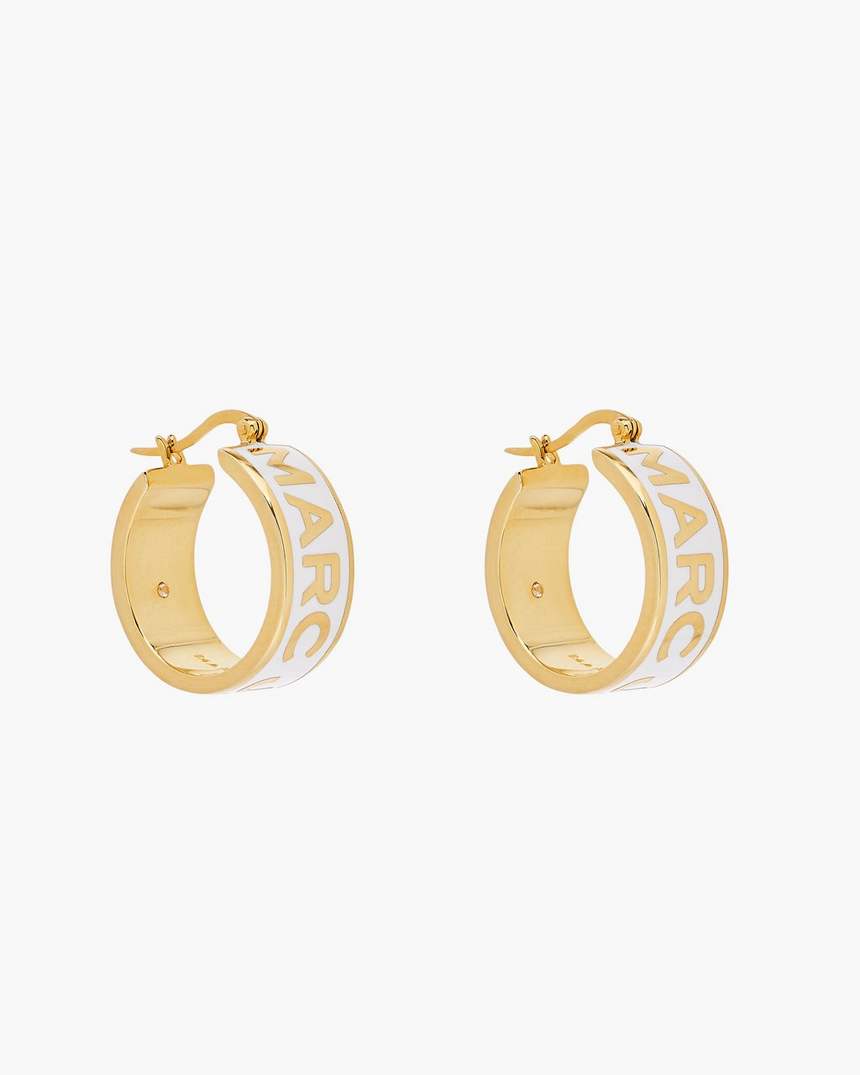 os brincos de argola marc jacobs