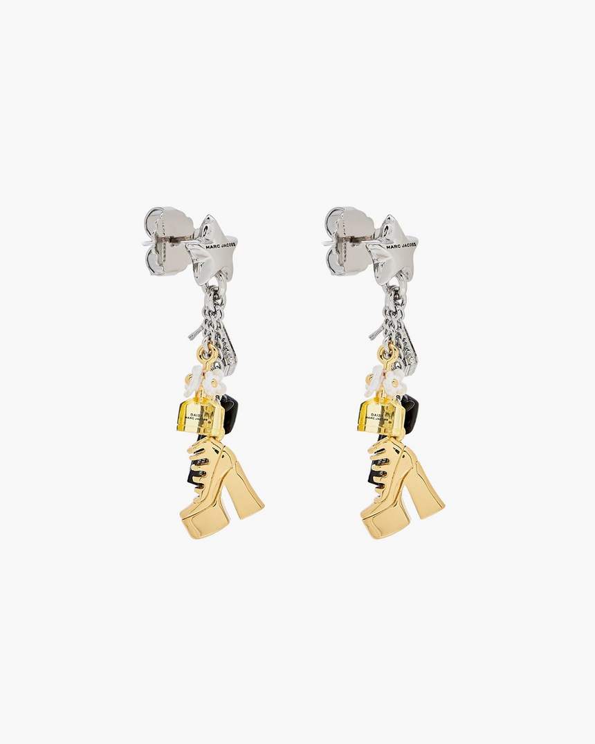 os brincos mini icon charm
