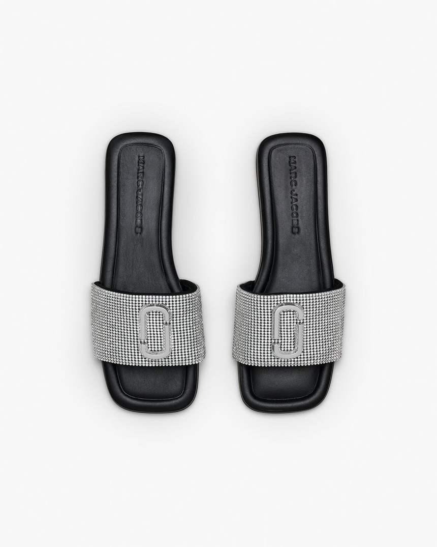 a sandália j marc com strass