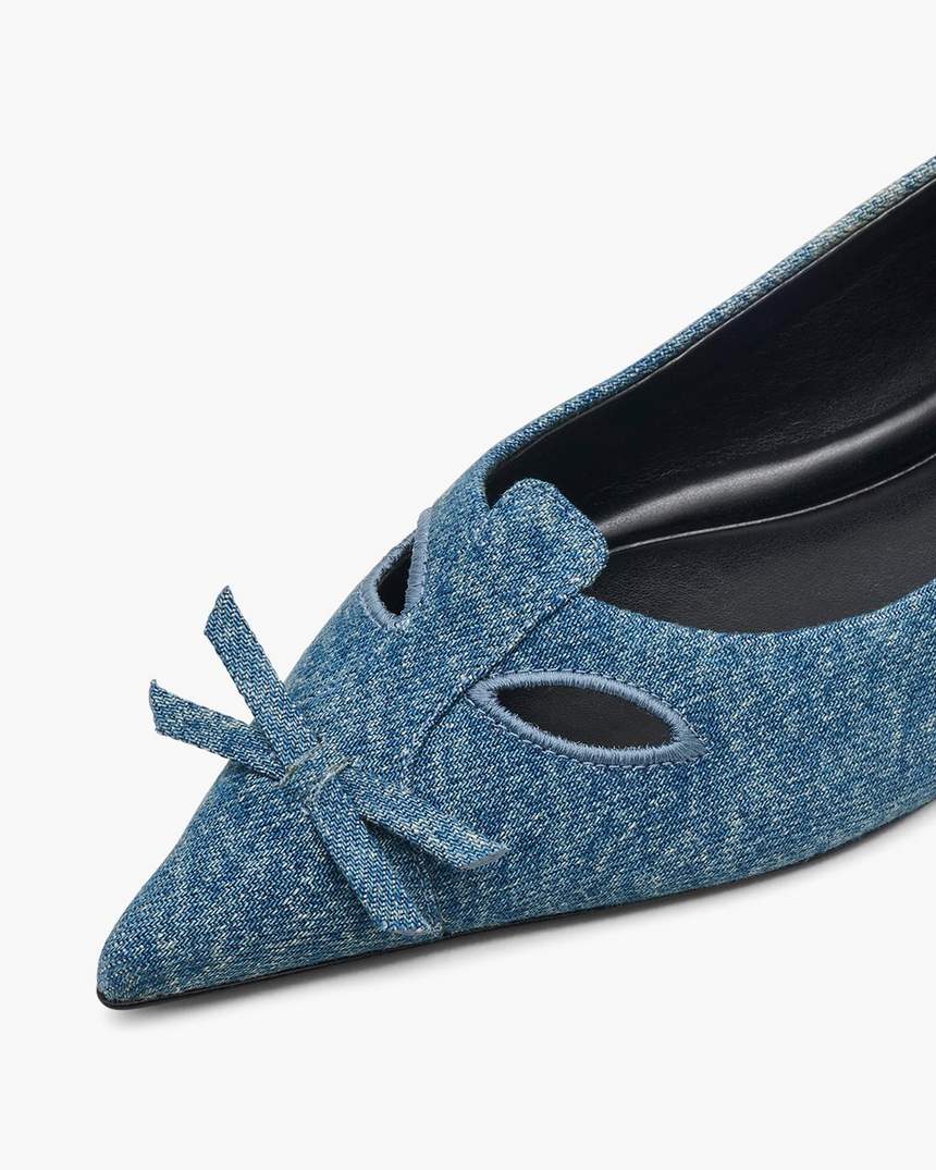 a bailarina denim kat