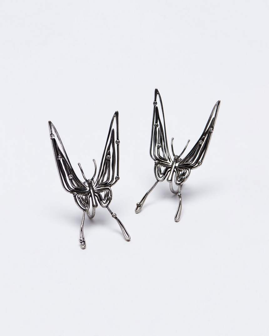 brincos de borboleta yproject