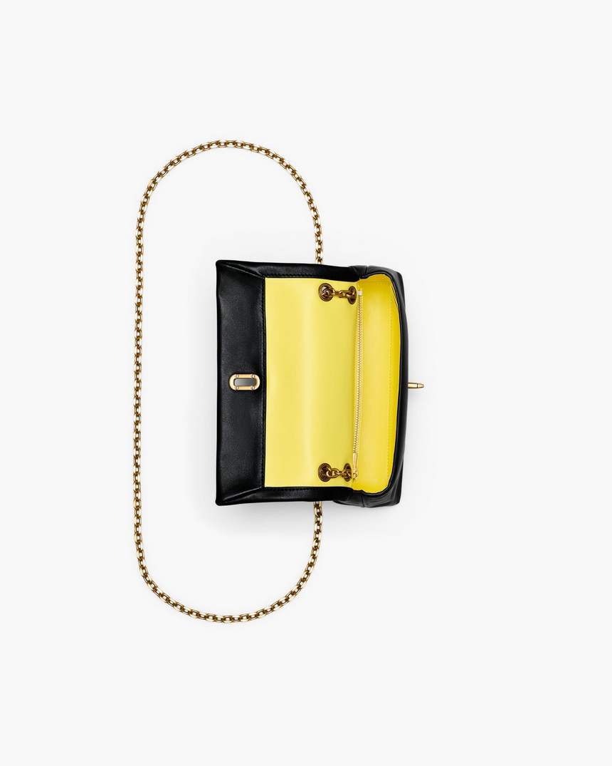 bolsa mini com corrente dupla