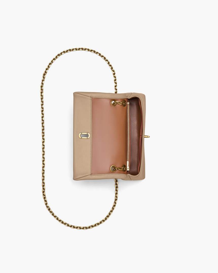 bolsa mini com corrente dupla