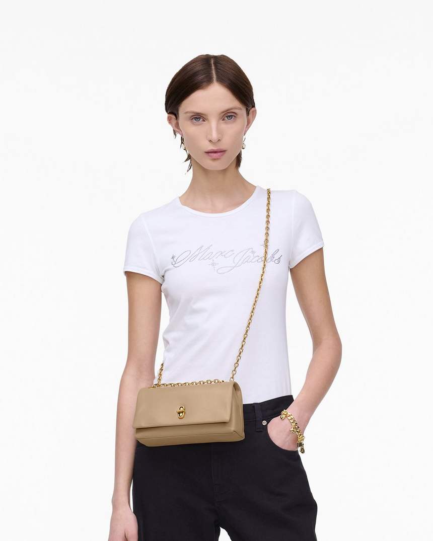 bolsa mini com corrente dupla