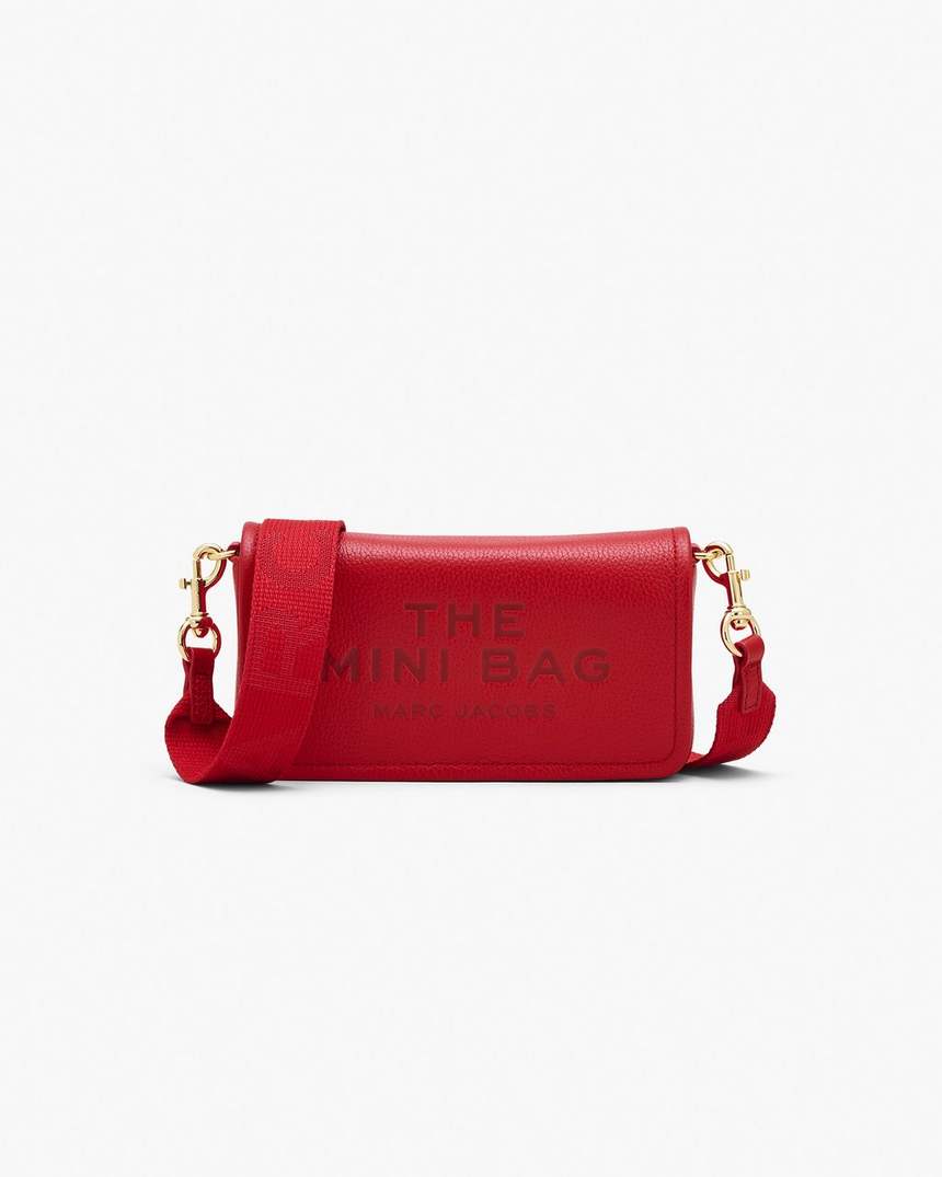a mini bolsa de couro