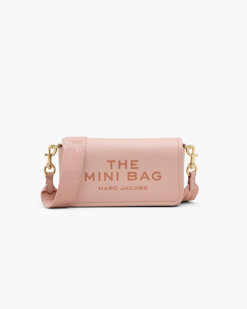 a mini bolsa de couro