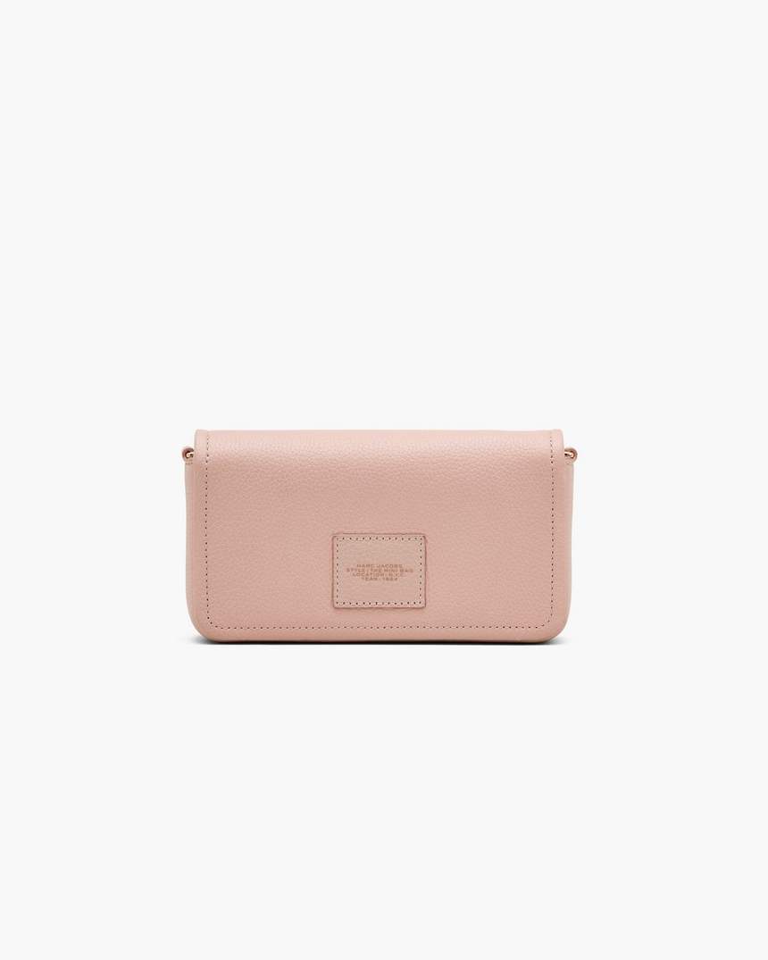 a mini bolsa de couro