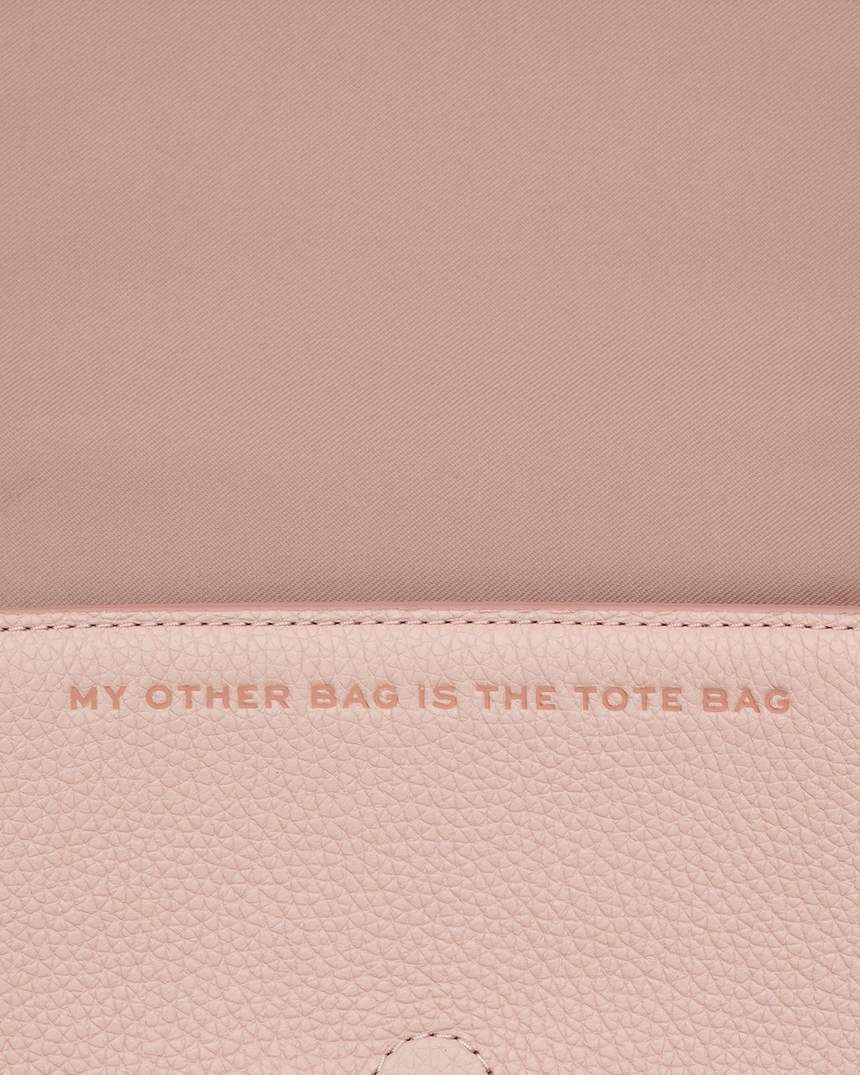 a mini bolsa de couro