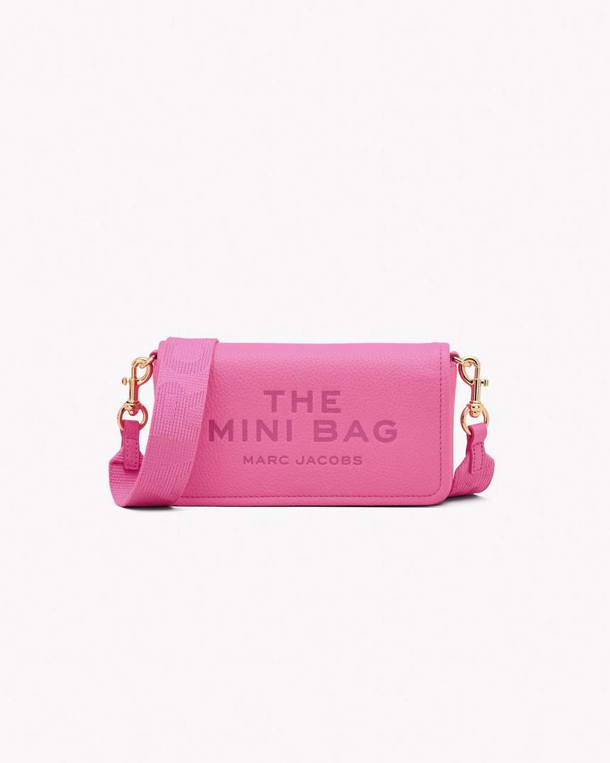 a mini bolsa de couro
