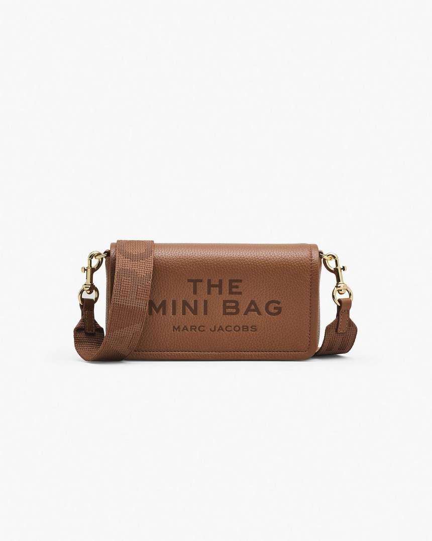 a mini bolsa de couro