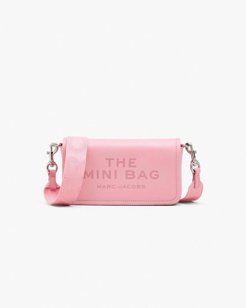 a mini bolsa de couro