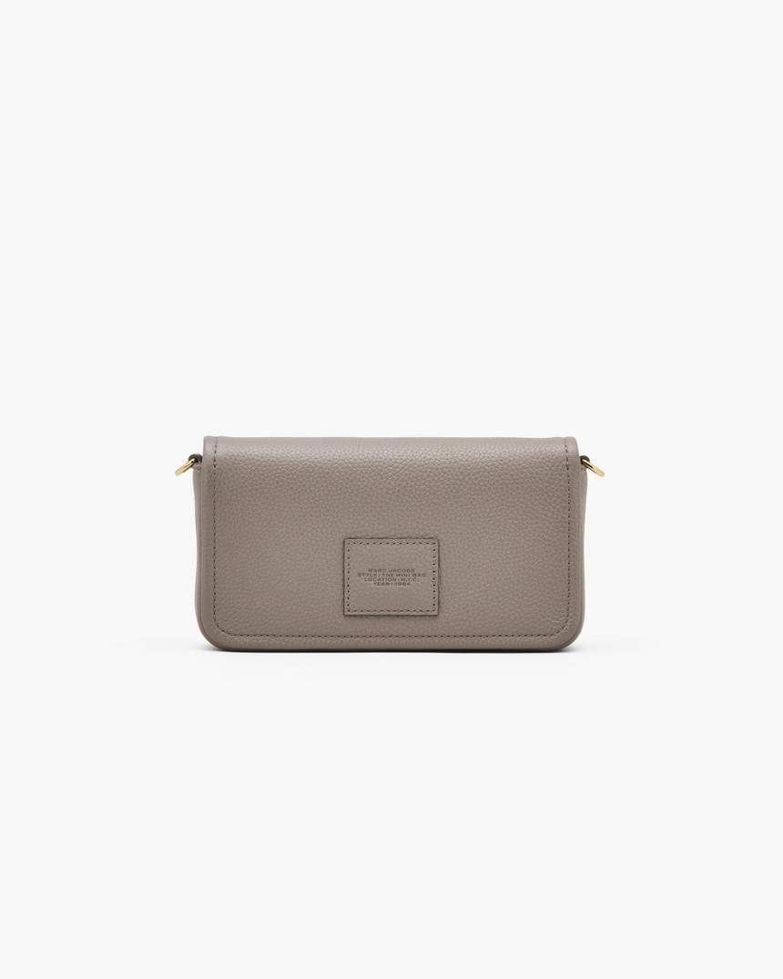 a mini bolsa de couro