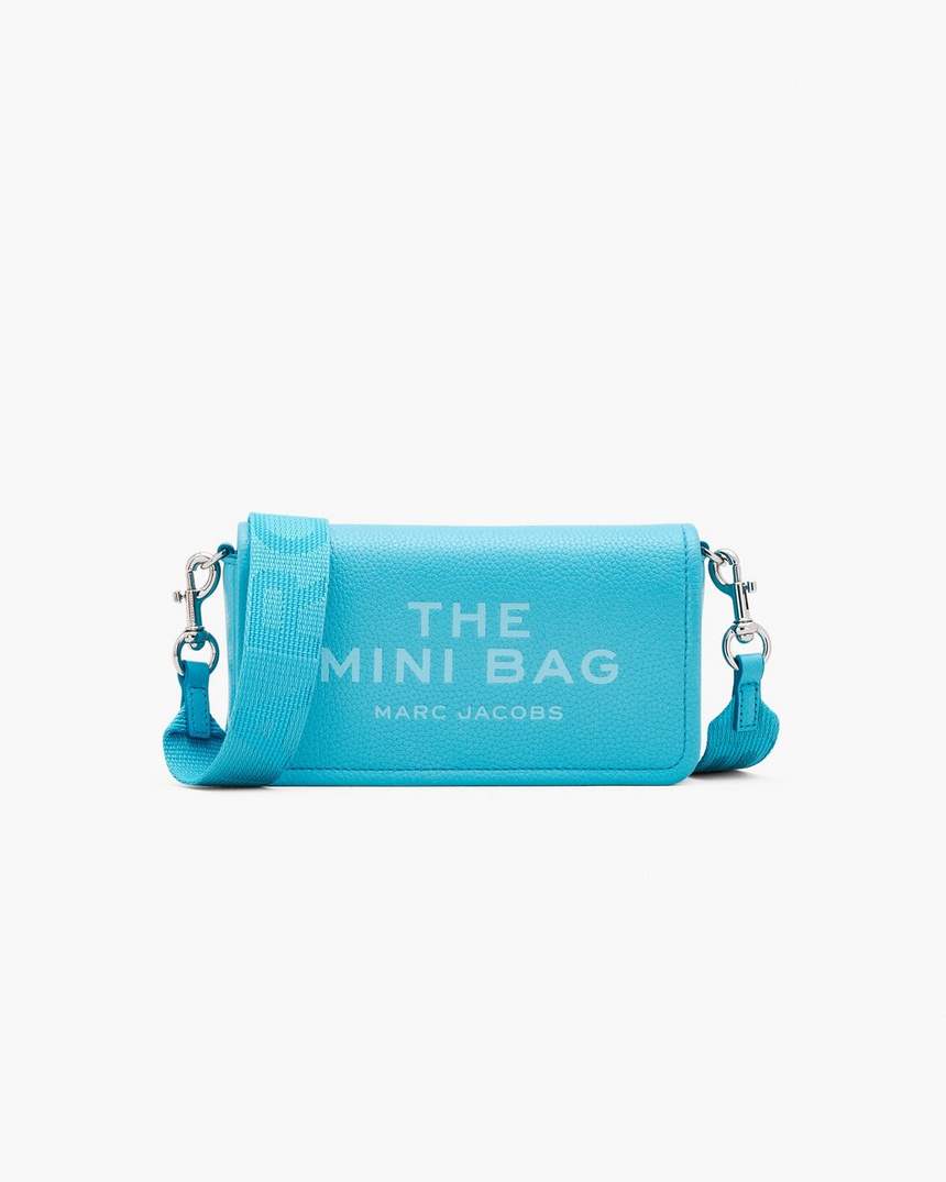 a mini bolsa de couro