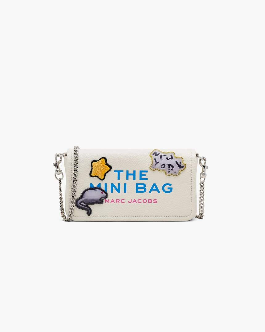 bolsa mini com adesivos