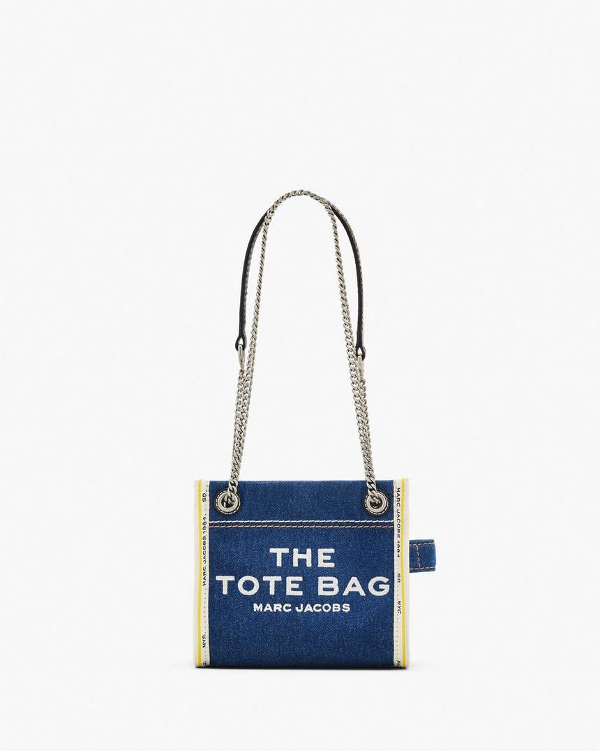 bolsa transversal de corrente jeans