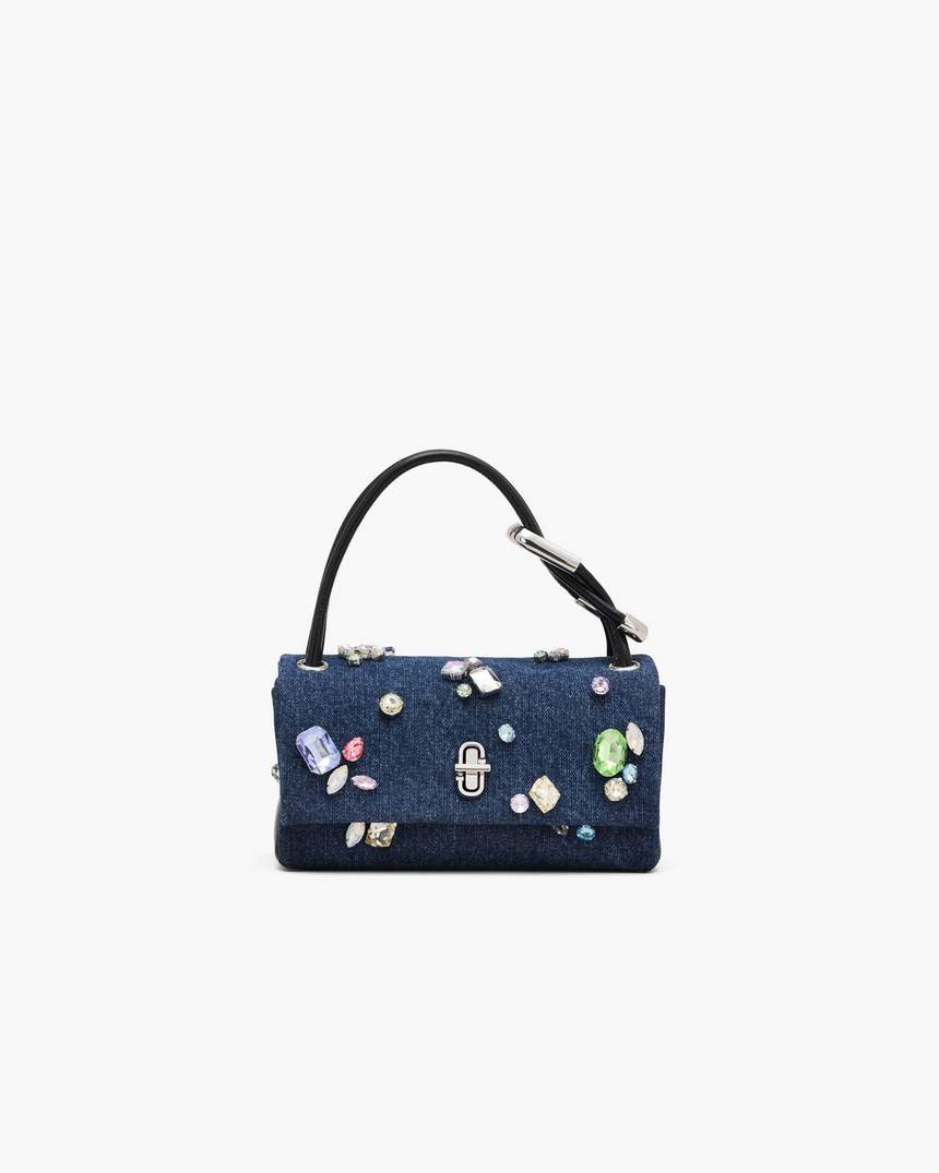 bolsa dupla mini gem denim