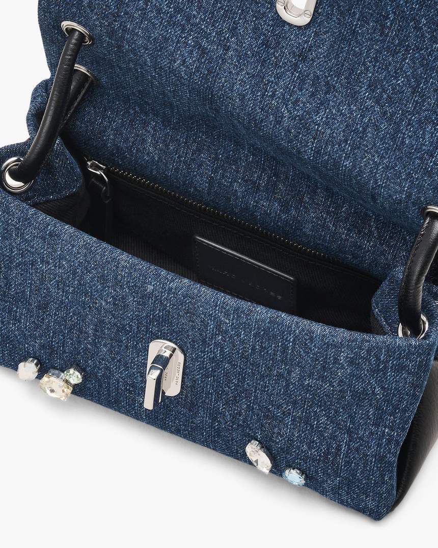 bolsa dupla mini gem denim