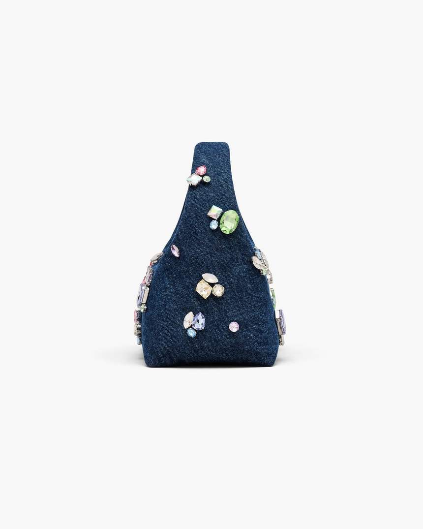 bolsa saco mini gem denim