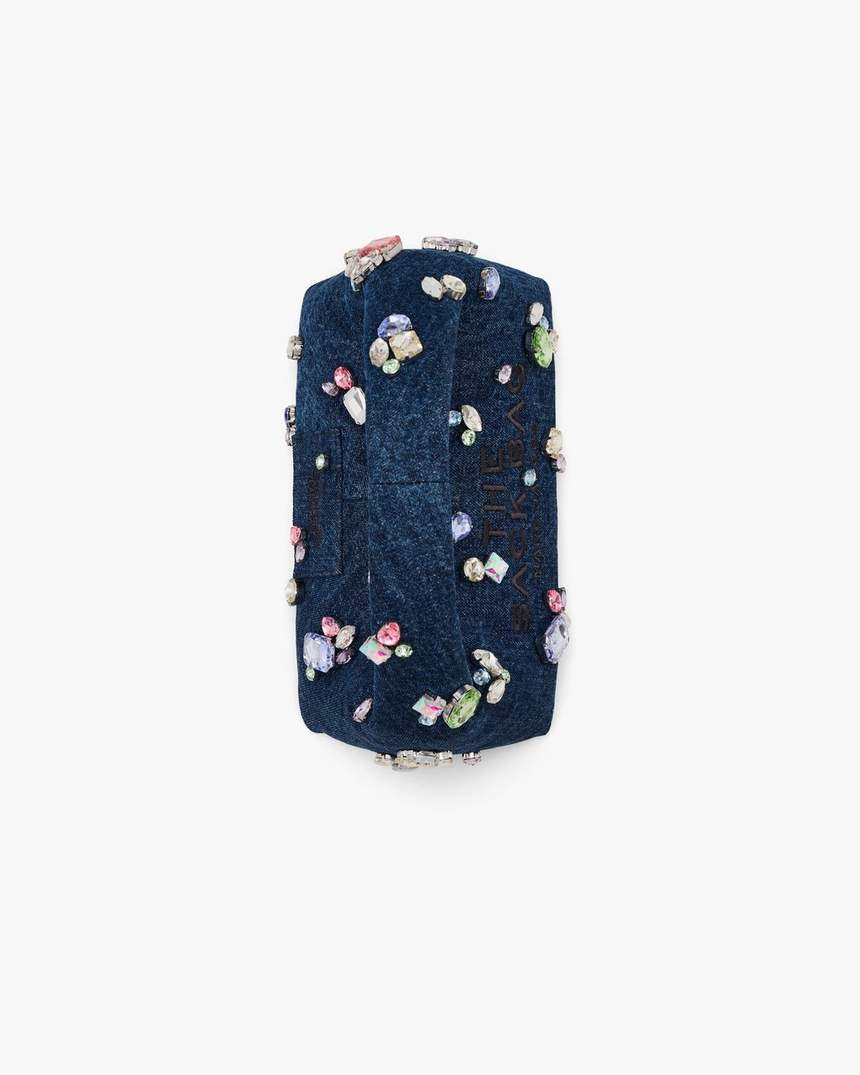 bolsa saco mini gem denim