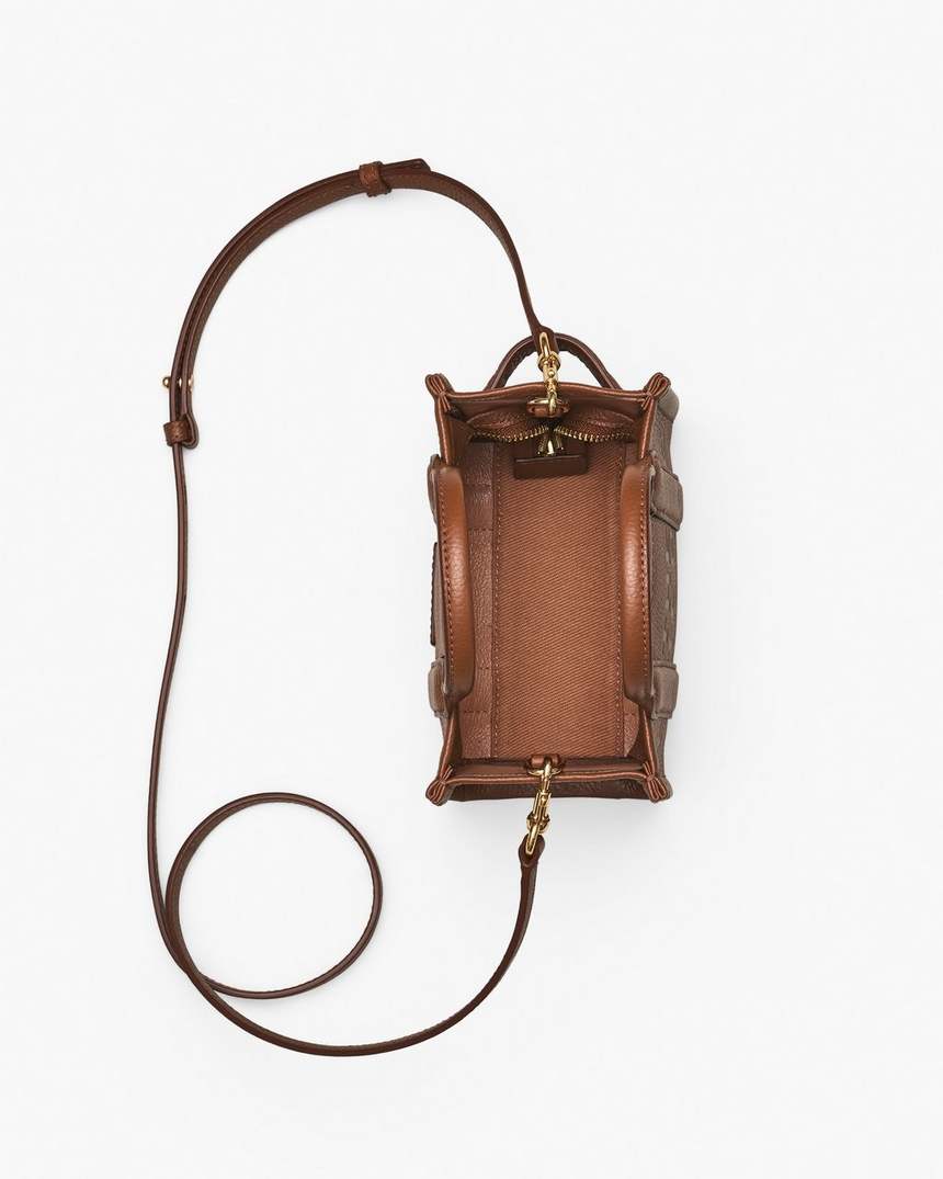 bolsa transversal de couro