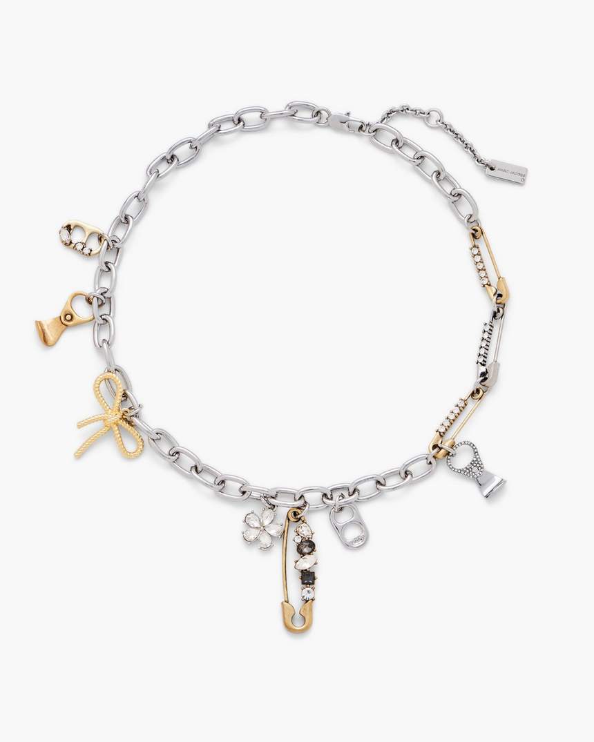 colar com pingente grunge glam