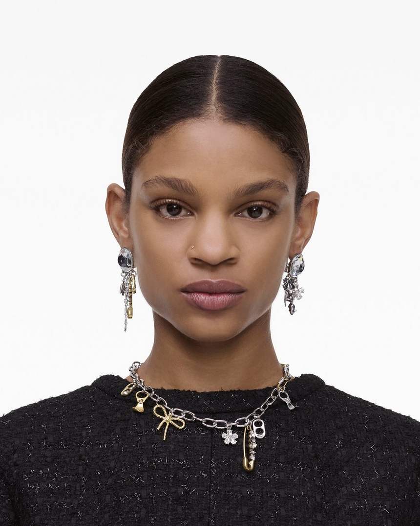 colar com pingente grunge glam