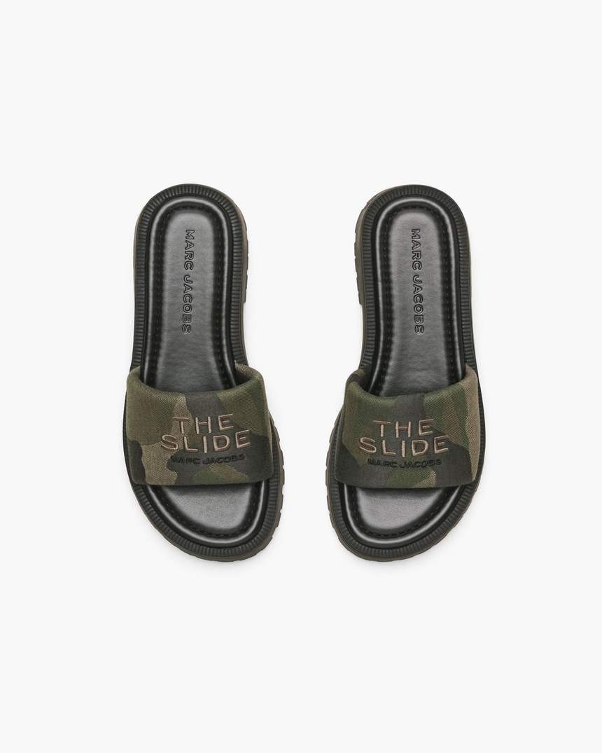 o chinelo camo jacquard com sola tratorada