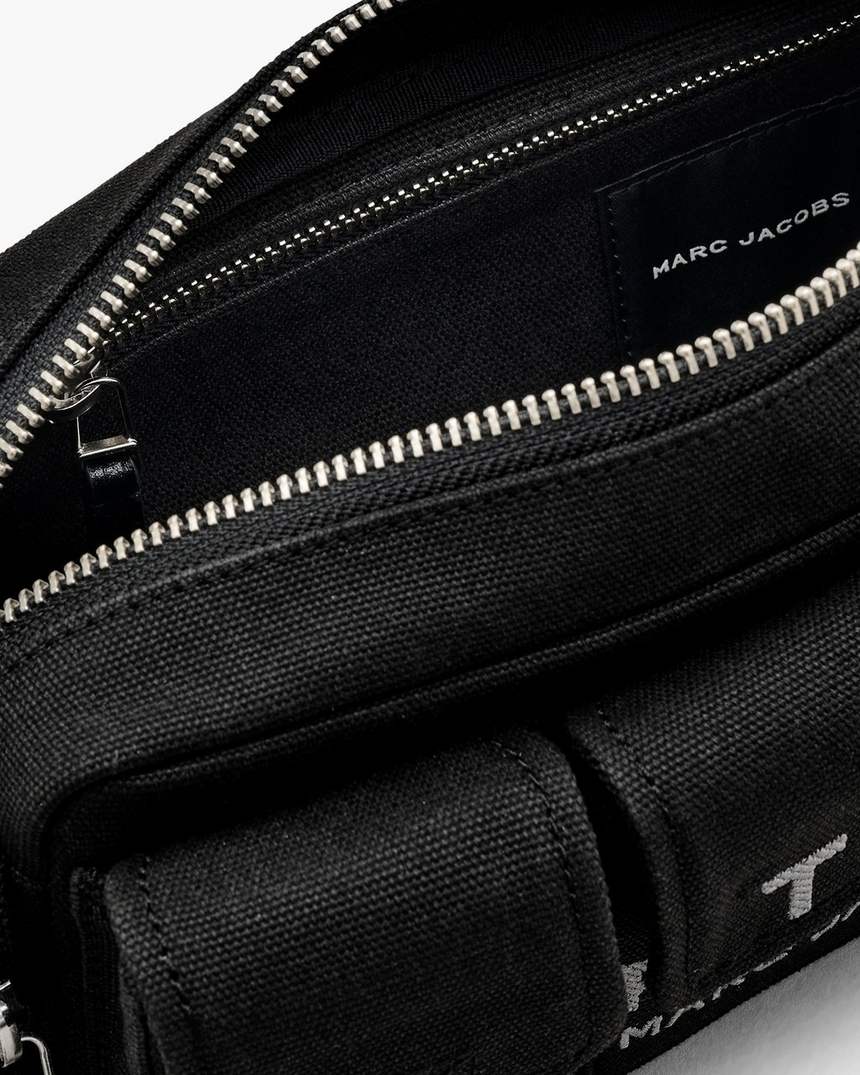 bolsa de ombro cargo em lona