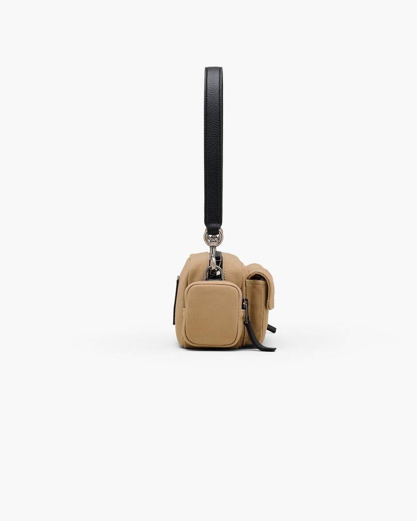 bolsa de ombro cargo em lona