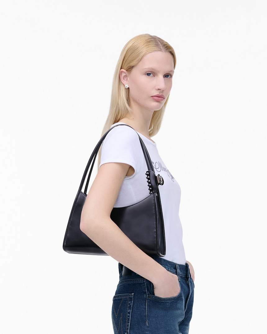bolsa de ombro com fecho de garra
