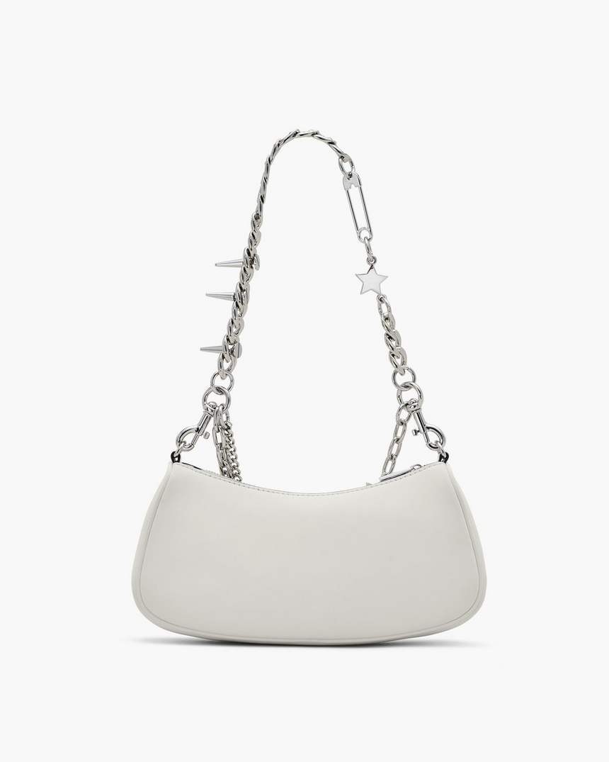 bolsa de ombro com pingente de estrela