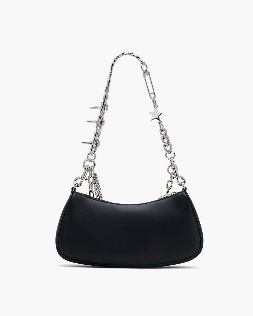 bolsa de ombro com pingente de estrela