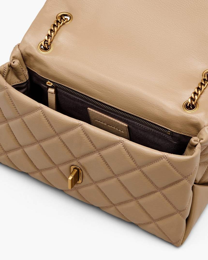 bolsa de ombro dupla conversível acolchoada