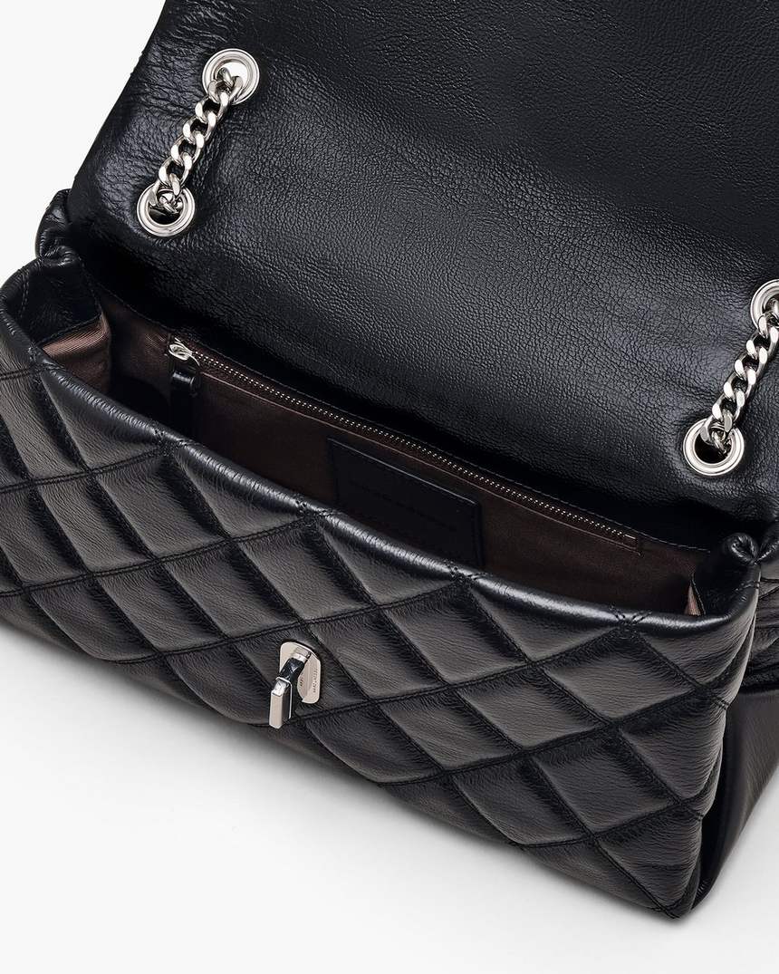 bolsa de ombro dupla conversível acolchoada