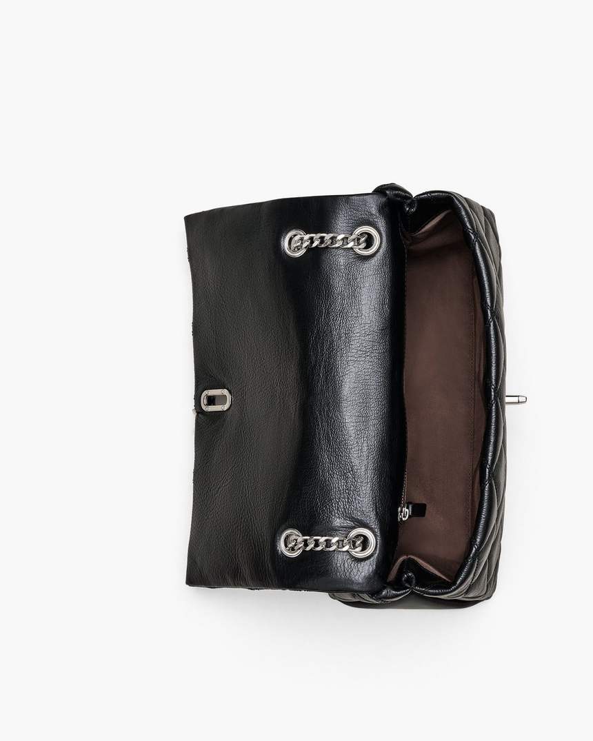 bolsa de ombro dupla conversível acolchoada