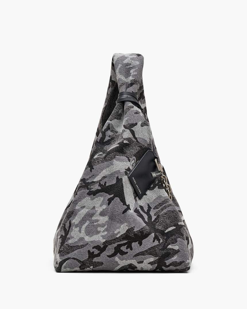 bolsa saco tamanho xl marc camo denim