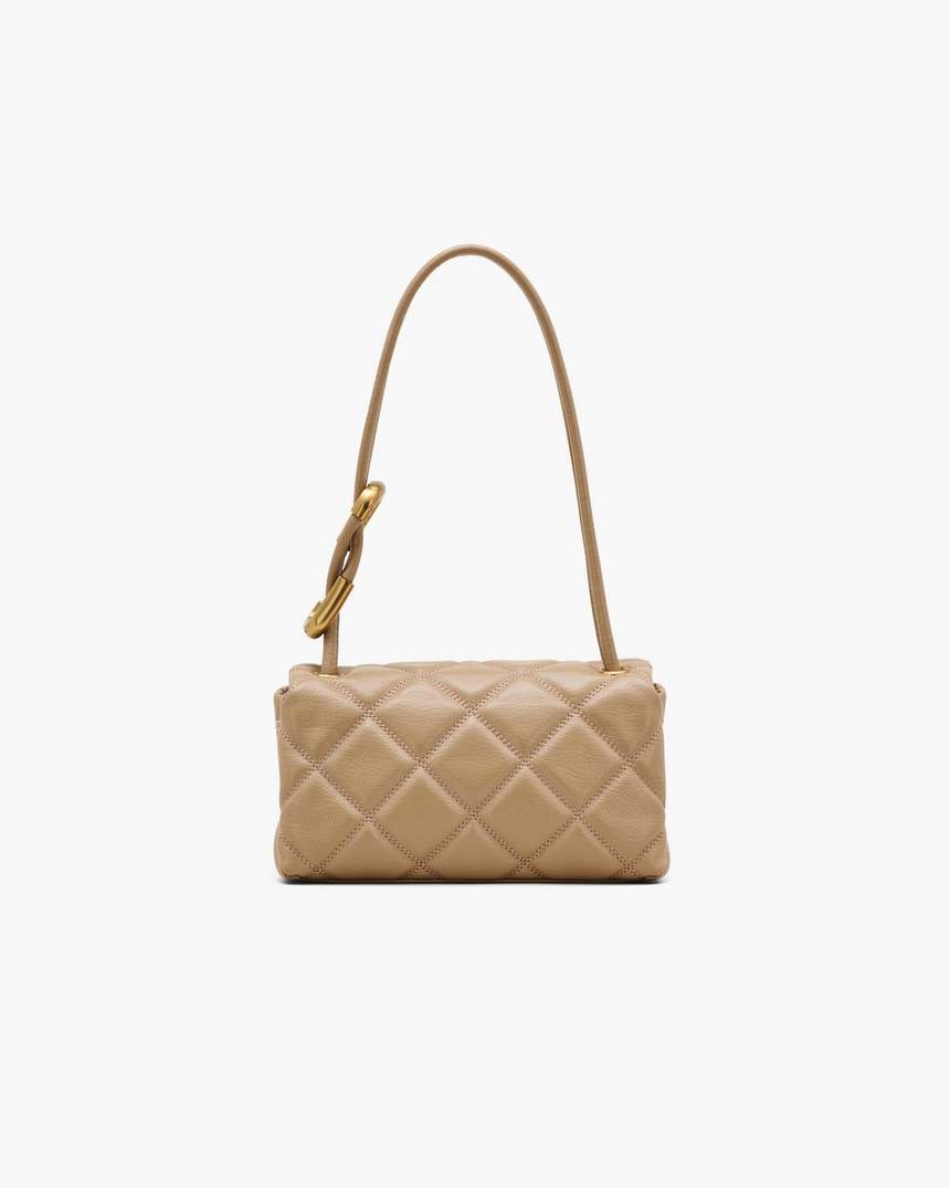 bolsa de ombro dupla mini acolchoada