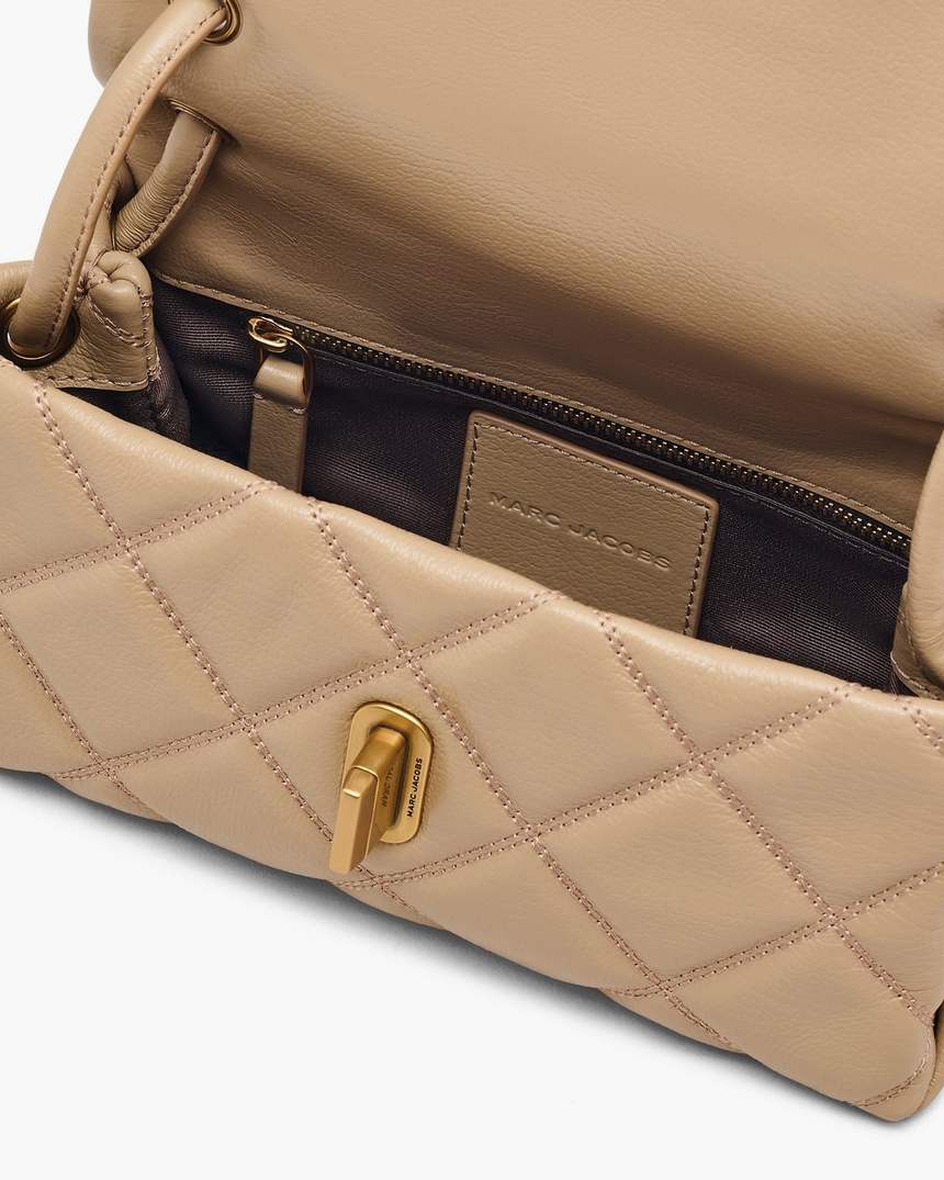 bolsa de ombro dupla mini acolchoada
