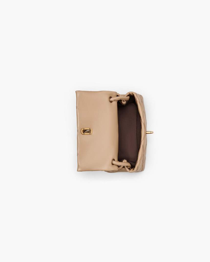 bolsa de ombro dupla mini acolchoada