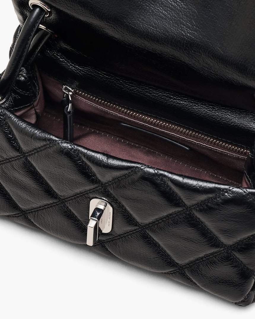 bolsa de ombro dupla mini acolchoada